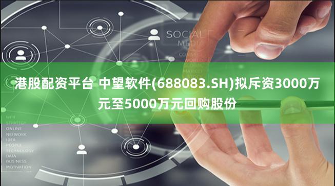 港股配资平台 中望软件(688083.SH)拟斥资3000万元至5000万元回购股份